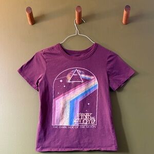 Pink Floyd Purple Graphic T-Shirt